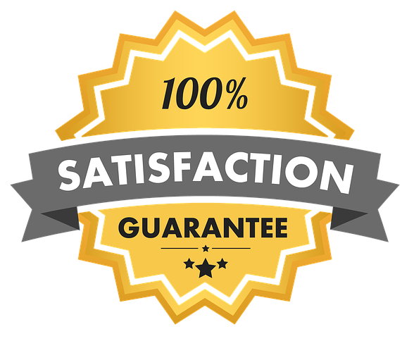 satisfaction garantie 100%
